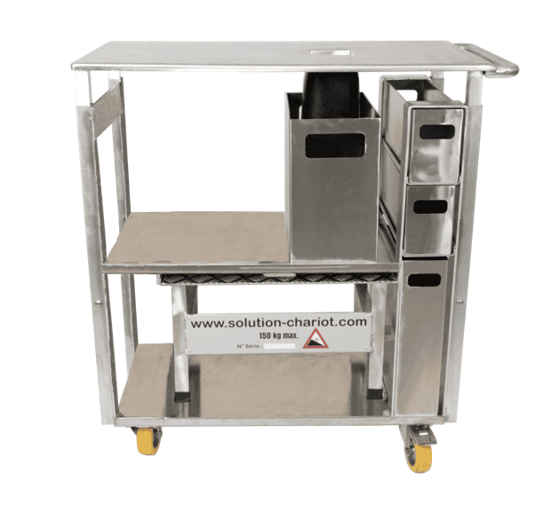 JASMIN PROFESSIONAL ERGONOMIC NON-MECHANIZED WORK TROLLEY