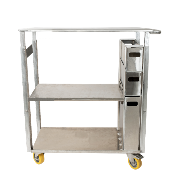 JASMIN PROFESSIONAL ERGONOMIC NON-MECHANIZED WORK TROLLEY